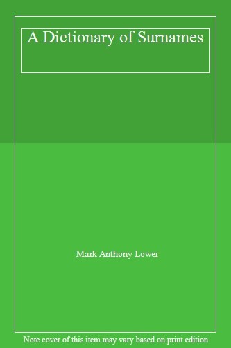 Dictionary surnames mark - a,