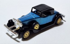 Classic Mini Car, Blue and