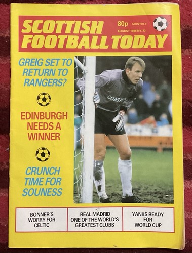 Scottish football today - football,