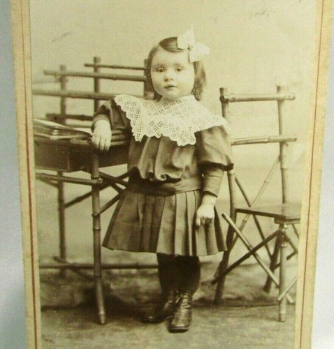 C1880 cdv photo young - cdv, girl