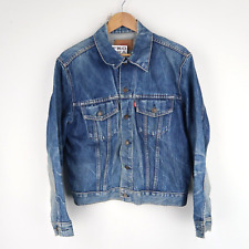 LEVIS Vintage Red Tab 70506 Boxxy Denim Jacket Blue Trucker  SZ S (T5407)