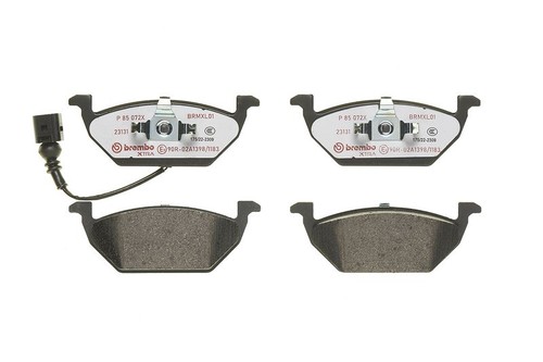 Front brake pad - front, set