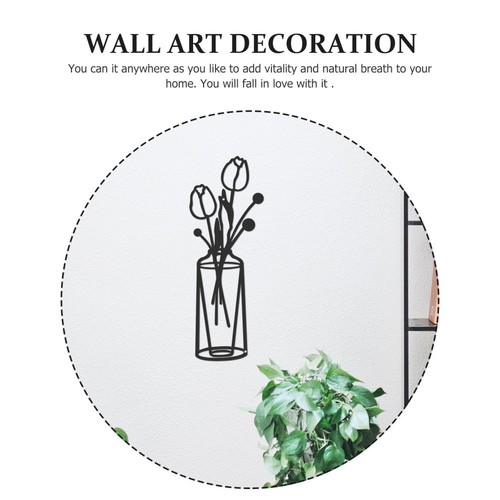 Iron art flower - style, wall