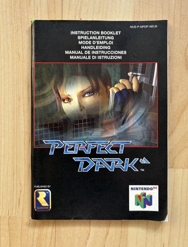 Nintendo n64 instruction - nintendo,
