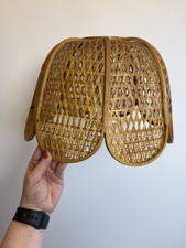Vintage Lampshade Wicker Woven