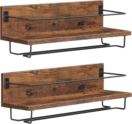 Wooden wall mounted wine - wooden,