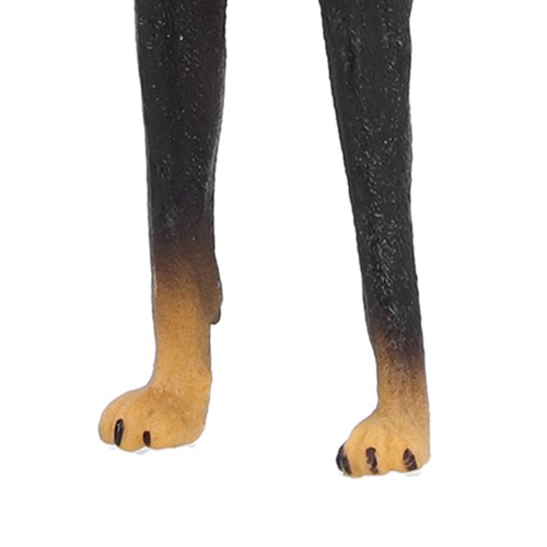 Black doberman model - black, toys