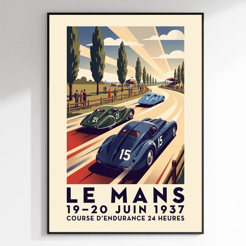 1937 mans hour race - le,