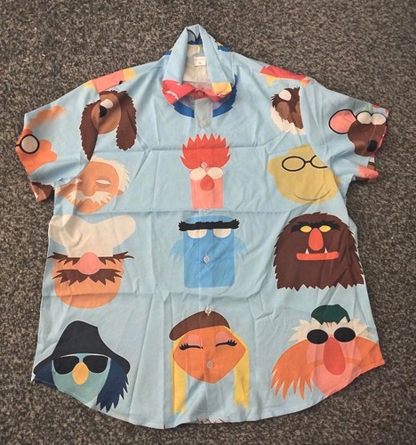 The muppets button - muppets, shirt