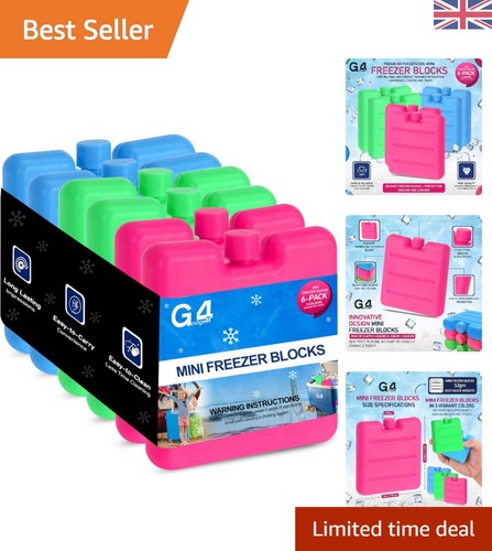 Durable ice pack set 6 - ice,