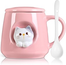 Ceramic Cute Coffee Mug, 12.8