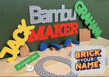 Personalised Name LEGO Brick