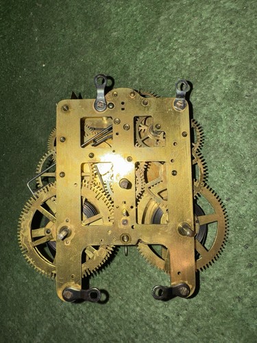 Antique mantel clock movement - mantel,