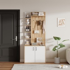 Coat Rack Shoe Storage 5