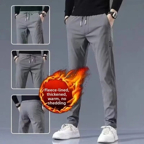 Men fleece lined straight - fleece,