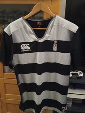 Canterbury Royal Navy Rugby Short Sleeve Player Issue Rugby Shirt Size Xl