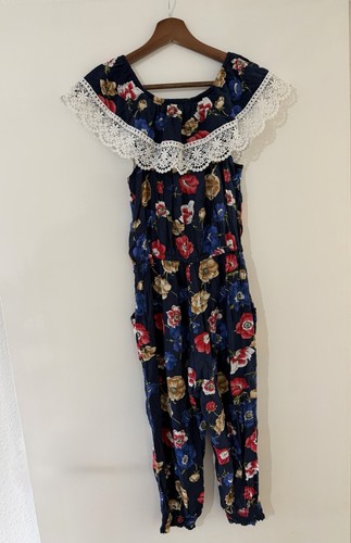 Women navy floral - floral, jumpsuit