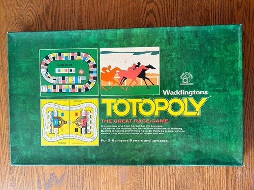 Totopoly board game vintage - board,