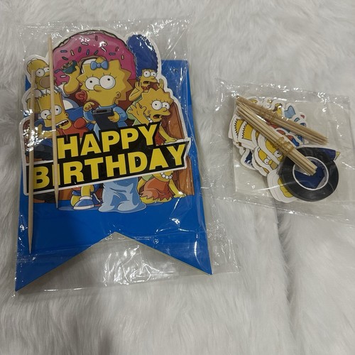 The simpsons birthday party - birthday,
