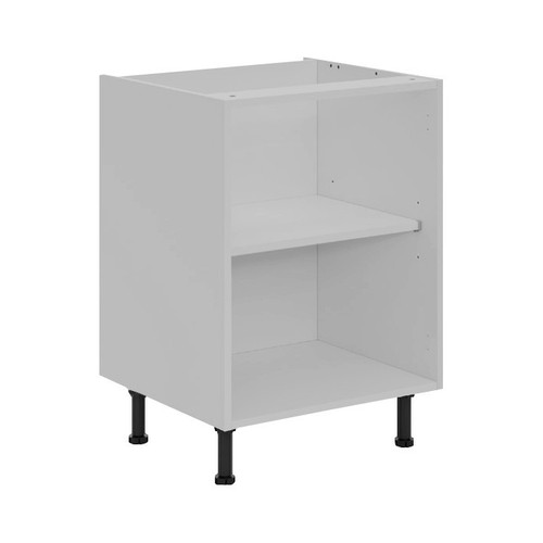 Light grey flat pack kitchen - flat,