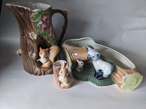 Hornsea fauna vases bunny - 3,