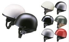 Redbike RB500 Half Shell Helmet Eggshell Vintage Classic Retro