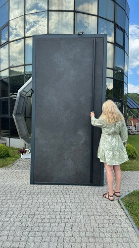 Schuco aluminium front door - -,