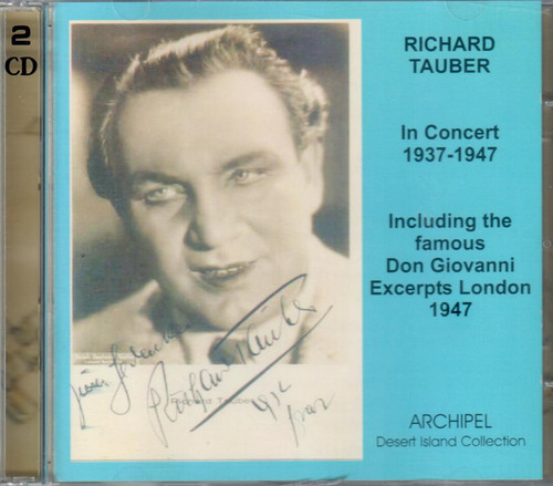 Richard tauber concert - tauber,