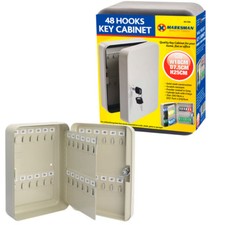 KEY CABINET SAFE CASE BOX 48