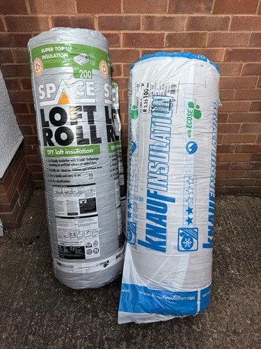 Loft insulation rolls x - insulation, rolls.