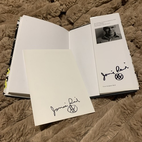 Jamie reid signed book - jamie, &