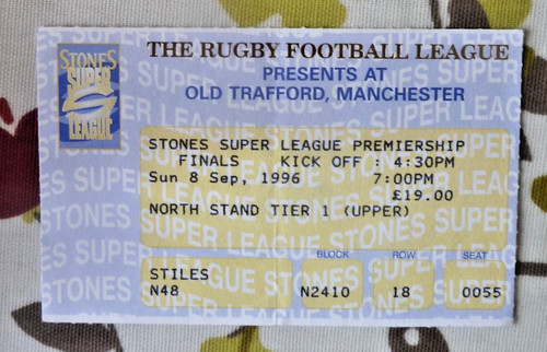 Ticket stub stones super - stones,
