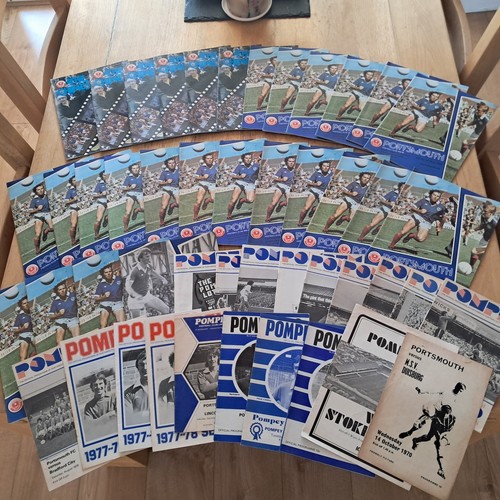 Portsmouth home programme - 47,