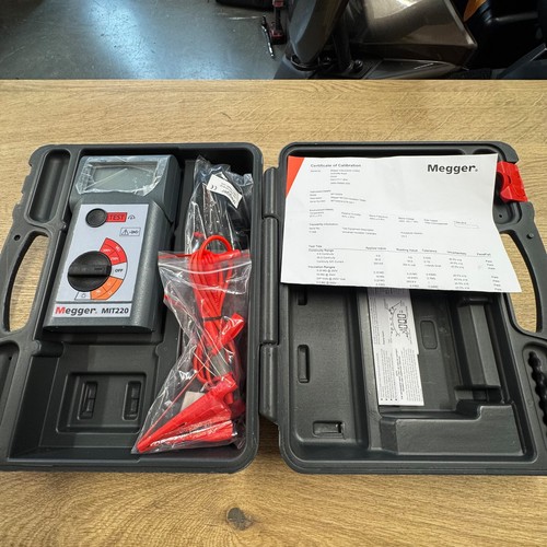Megger mit220 250v 500v - megger,