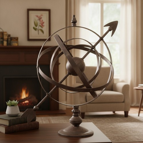 Armillary sphere garden decor - armillary,