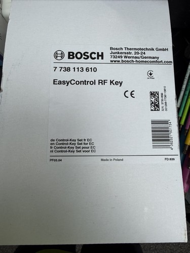 Bosch easy control key - bosch,