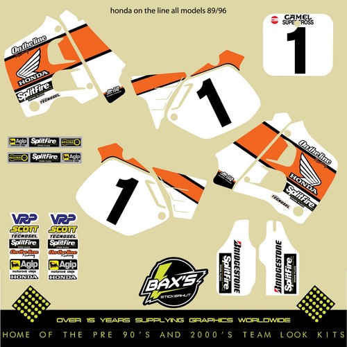 Honda the line racing - honda, cr