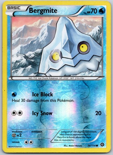 Bergmite reverse holo common - bergmite,