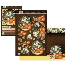 Hunkydory Christmas Rose Deco Large Decoupage Card Kit