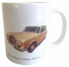 Rolls Royce Silver Shadow - Coffee Mug - Gift for 1970s Luxury Car fan
