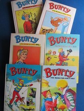 BUNTY for Girls Annuals  1965 - 1994 - Birthday Gift ?...You choose the year