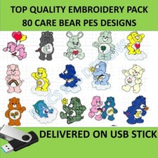 Care Bears 80 PES designs on