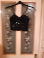 Laides black Boob-tube with