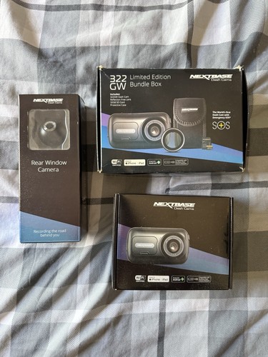 Nextbase 322gw dash cam - cam, bundle