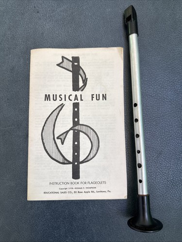 Vintage flageolet musical - flageolet,