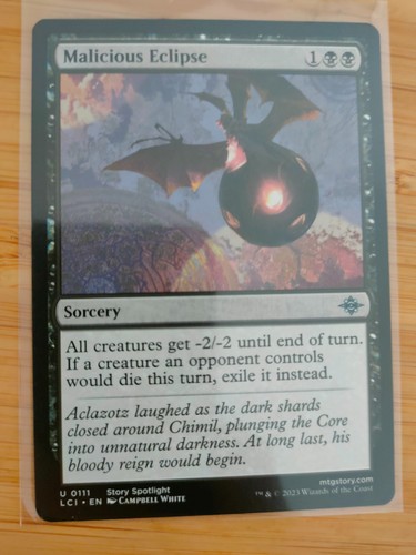 Mtg malicious eclipse - eclipse, 0111