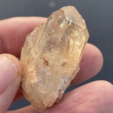 Natural Citrine Point Cluster