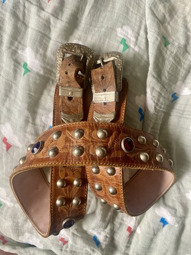 Vintage jewelled western - vintage,