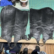Dublin half chaps black