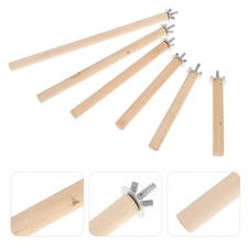 6pcs Sturdy Bird Parrot Perches Stand Platform Budgie Perches For Cage UK